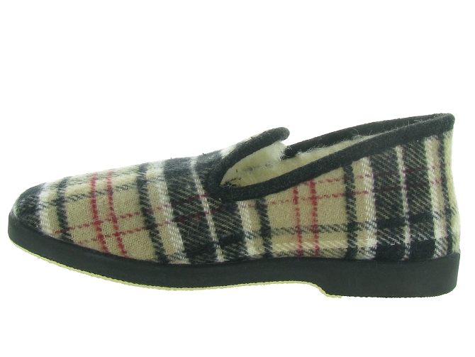 chaussons et pantoufles - Charentaises Hiver - homme - Synthétique - Noir - La maison de l espadrille4882001_5