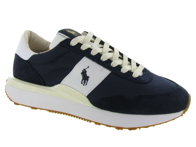 baskets et sneakers - Tendance - homme - Cuir - Bleu - Ralph lauren