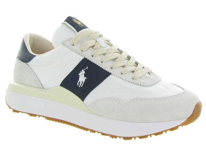 baskets et sneakers - Tendance - homme - Cuir - Blanc - Ralph lauren