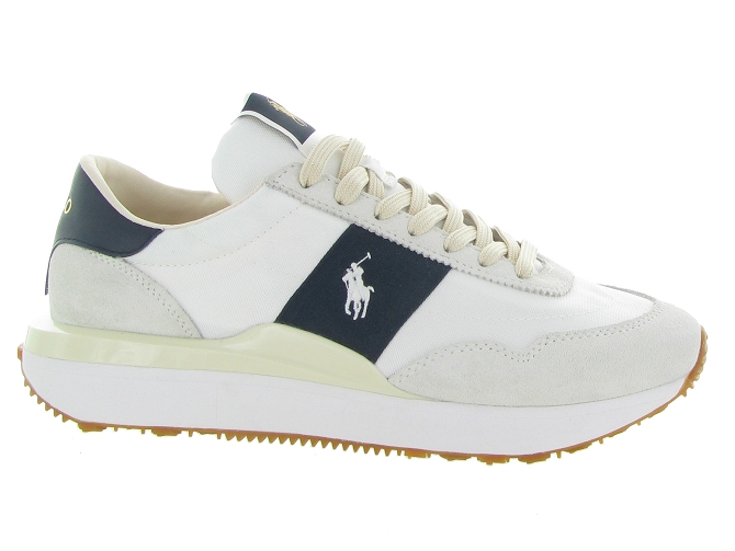 baskets et sneakers - Tendance - homme - Cuir - Blanc - Ralph lauren4884103_2