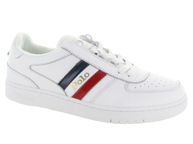 baskets et sneakers - Tendance - homme - Cuir - Blanc - Ralph lauren