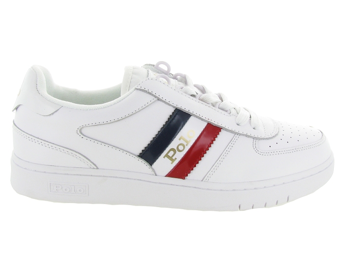 baskets et sneakers - Tendance - homme - Cuir - Blanc - Ralph lauren4884401_2