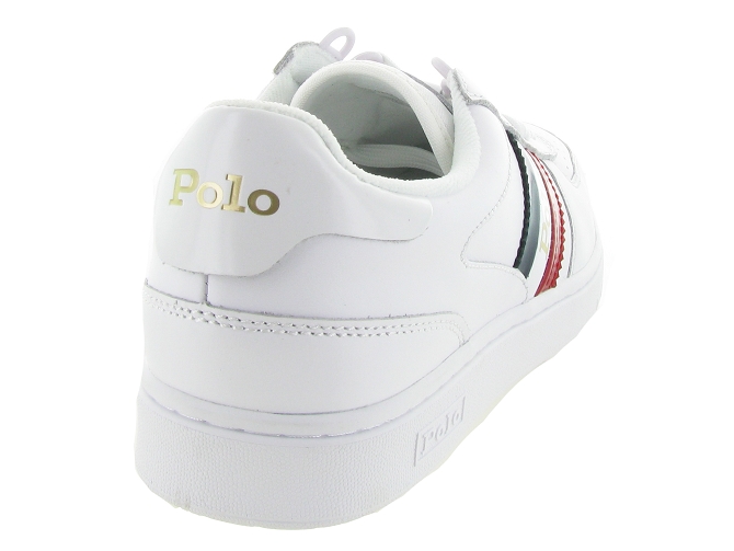 baskets et sneakers - Tendance - homme - Cuir - Blanc - Ralph lauren4884401_5