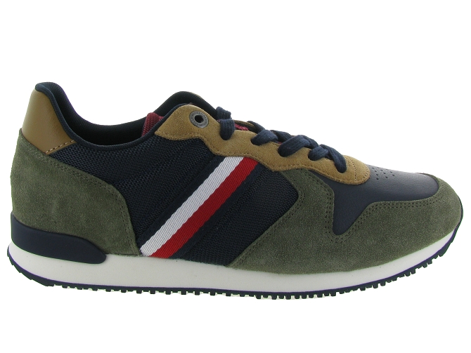 baskets et sneakers - Tendance - homme - Synthétique - Vert - Tommy hilfiger4885001_2