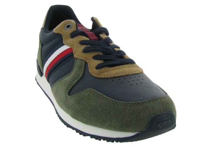 baskets et sneakers - Tendance - homme - Synthétique - Vert - Tommy hilfiger4885001_3