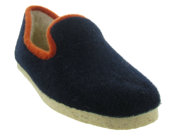 chaussons et pantoufles - Charentaises Hiver - homme - Synthétique - Bleu - Chiceasy4888902_3