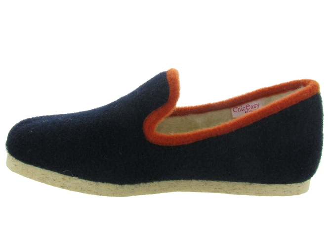 chaussons et pantoufles - Charentaises Hiver - homme - Synthétique - Bleu - Chiceasy4888902_4