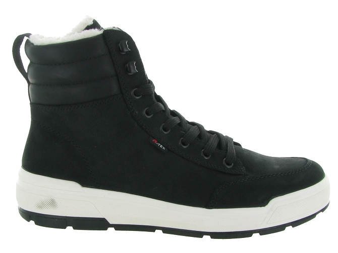 apres ski bottes fourrees - Bottine chaude - homme - Nubuck - Noir - Rieker r evolution4894202_2