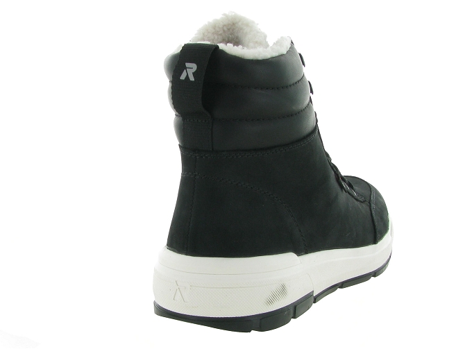 apres ski bottes fourrees - Bottine chaude - homme - Nubuck - Noir - Rieker r evolution4894202_5