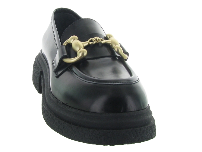 mocassins - Elégant - femme - Cuir - Noir - Semerdjian4898701_3