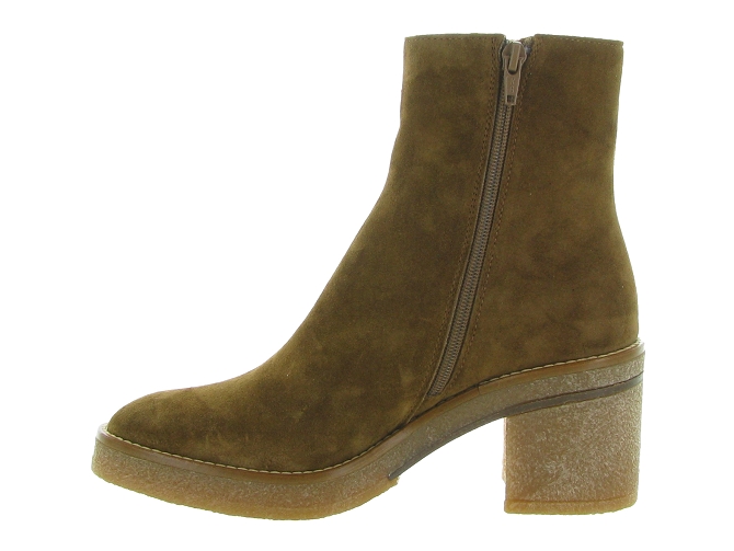 bottines et boots - Casual - femme - Nubuck - Chestnut - Alpe4900602_4