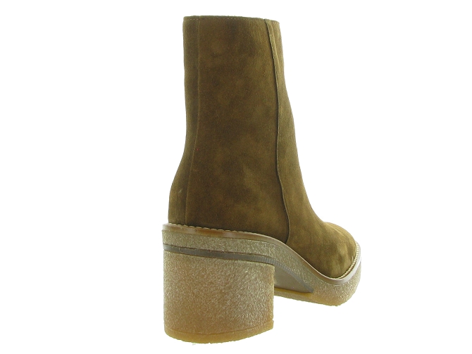 bottines et boots - Casual - femme - Nubuck - Chestnut - Alpe4900602_5