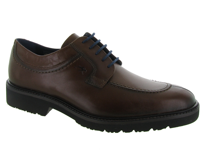 chaussures a lacets - Cérémonie - homme - Cuir - Marron - Fluchos