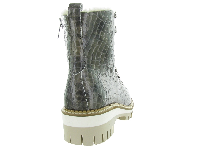 apres ski bottes fourrees - Botte de neige - femme - Cuir - Gris - New italia shoes4912101_5