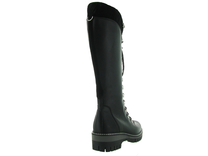 apres ski bottes fourrees - Botte de neige - femme - Cuir - Noir - New italia shoes4912401_5