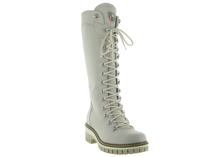 apres ski bottes fourrees - Botte de neige - femme - Cuir - Gris - New italia shoes4912402_3