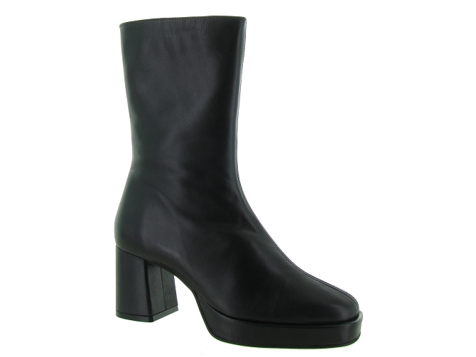 bottines et boots - Classique & Chic - femme - Cuir - Noir - Creator