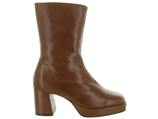 bottines et boots - Classique & Chic - femme - Cuir - Marron - Creator4913402_2