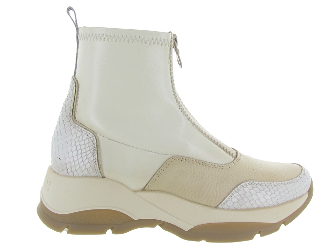 bottines et boots - Casual - femme - Cuir - Blanc - Hispanitas4913902_2