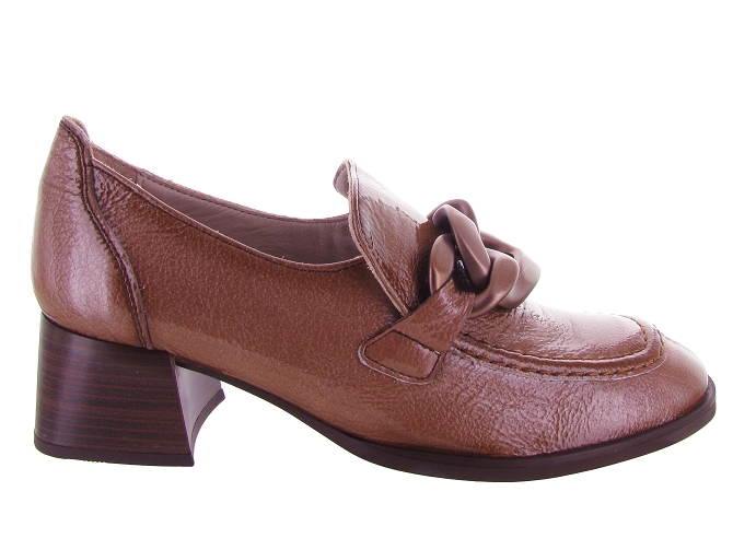 mocassins - Elégant - femme - Cuir - Bronze - Hispanitas4914201_2