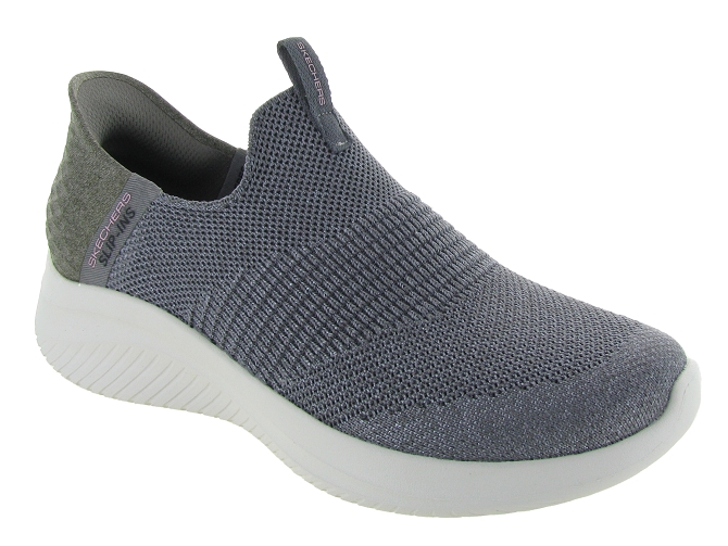 baskets et sneakers - Confort - femme - Synthétique - Gris - Skechers footwear