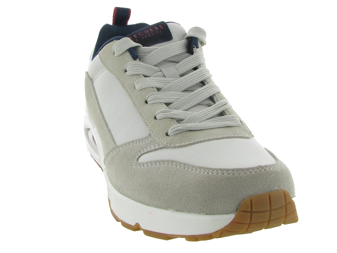 baskets et sneakers - Confort - homme - Cuir - Blanc - Skechers footwear4916604_3