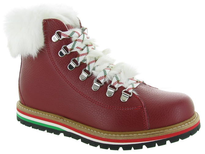 apres ski bottes fourrees - Botte de neige - femme - Cuir -  - Oscar