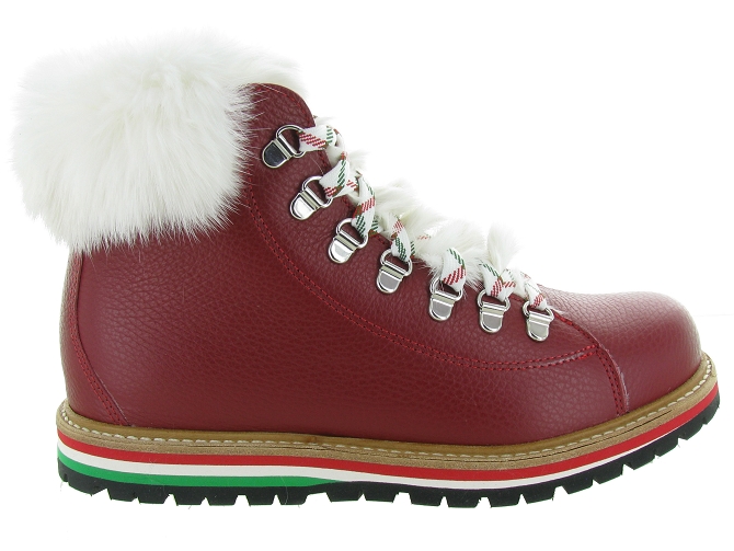 apres ski bottes fourrees - Botte de neige - femme - Cuir -  - Oscar4918003_2