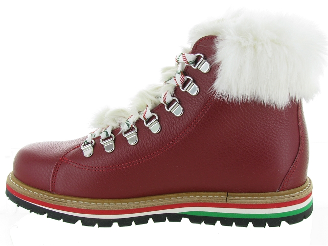 apres ski bottes fourrees - Botte de neige - femme - Cuir -  - Oscar4918003_4