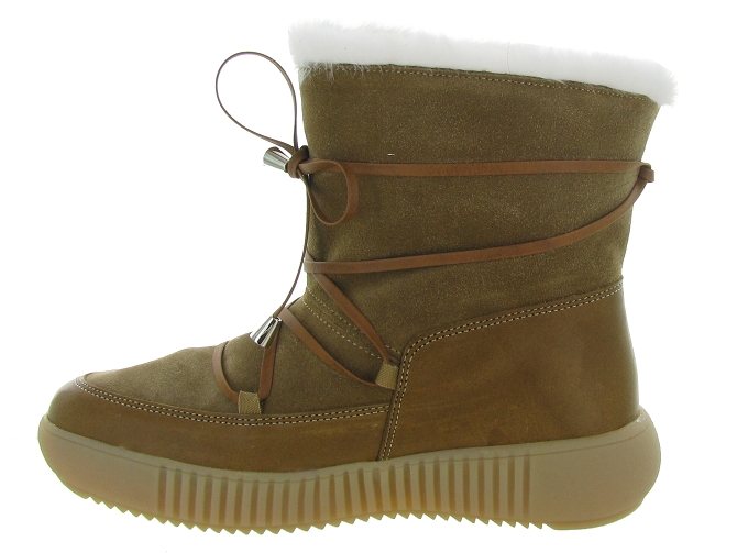 apres ski bottes fourrees - Botte de neige - femme - Nubuck - Chestnut - Oscar4918201_4