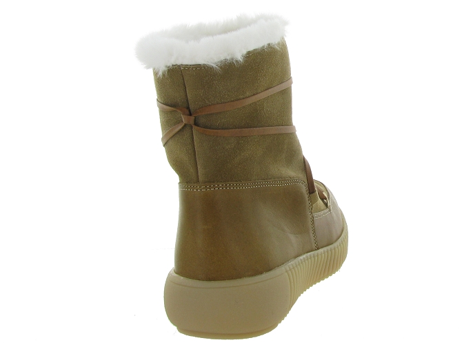 apres ski bottes fourrees - Botte de neige - femme - Nubuck - Chestnut - Oscar4918201_5