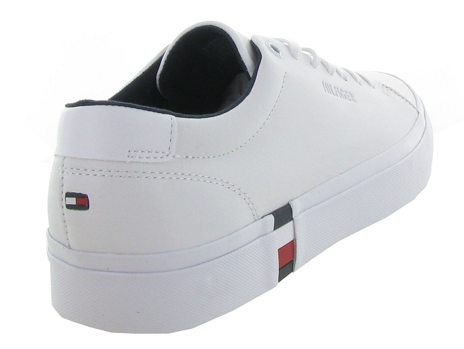 baskets et sneakers - Confort - homme - Cuir - Blanc - Tommy hilfiger4921901_5