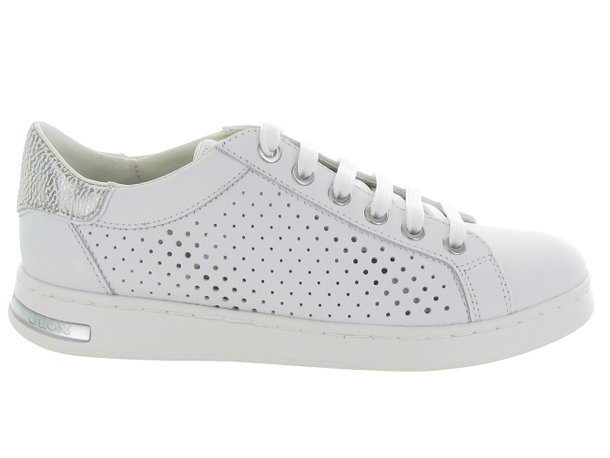 baskets et sneakers - Confort - femme - Cuir - Blanc - Geox4924601_2