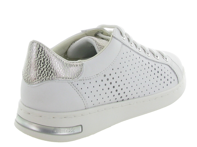 baskets et sneakers - Confort - femme - Cuir - Blanc - Geox4924601_5