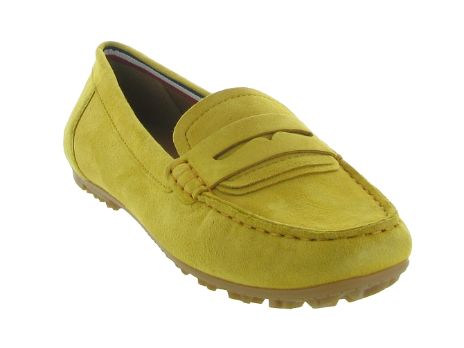 mocassins - Elégant - femme - Nubuck - Jaune - Geox4926005_3