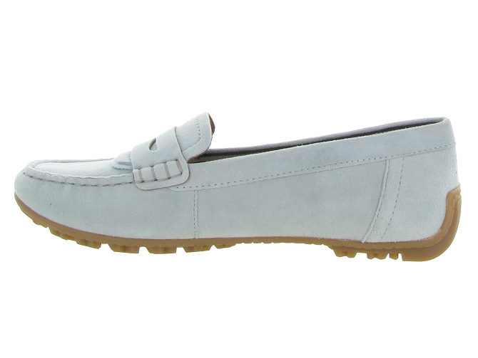 mocassins - Elégant - femme - Nubuck - Bleu - Geox4926006_4