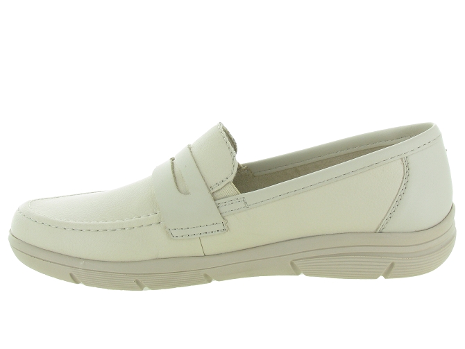 mocassins - Elégant - femme - Cuir - Beige - Rieker4926701_4