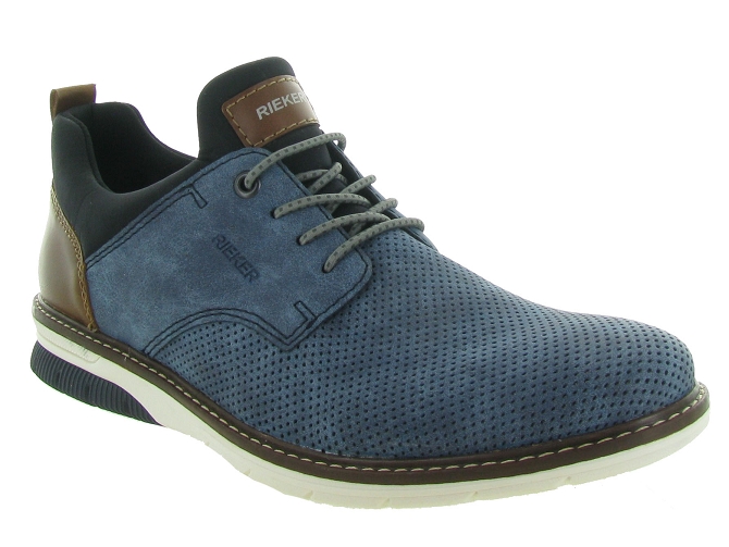 Rieker chaussures a lacets 14450 jeans