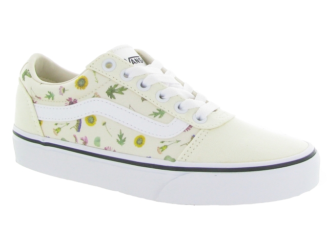 Vans baskets et sneakers ward pressed floral blanc