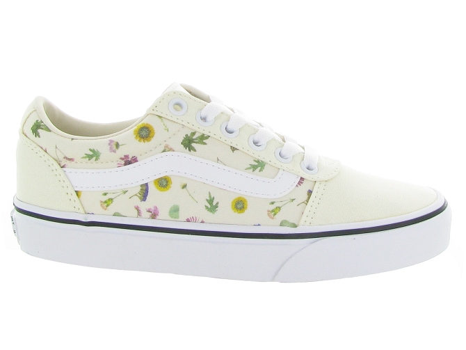 Vans baskets et sneakers ward pressed floral blanc4930501_2