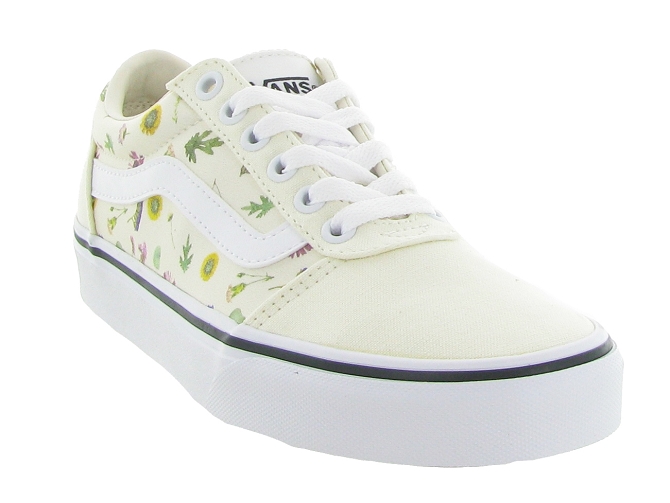 Vans baskets et sneakers ward pressed floral blanc4930501_3