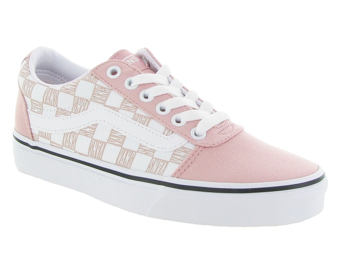 baskets et sneakers - Tendance - femme - Toile Jean - Rose - Vans