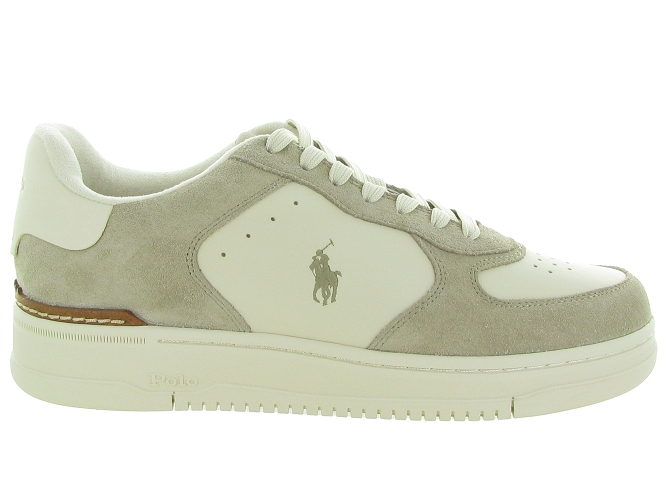 baskets et sneakers - Tendance - homme - Cuir - Blanc - Ralph lauren4934202_2