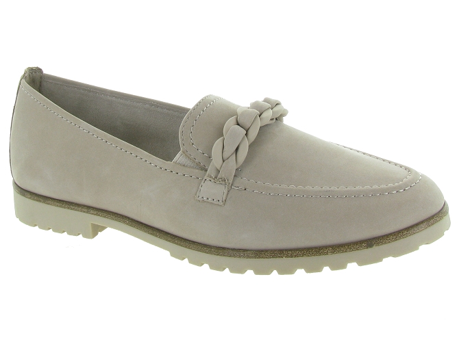 mocassins - Elégant - femme - Cuir - Beige - Tamaris