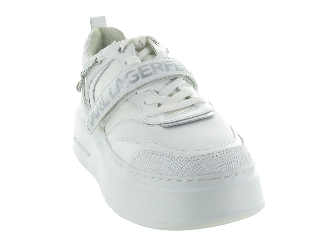 baskets et sneakers - Tendance - femme - Cuir - Blanc - Karl lagerfeld4940201_3