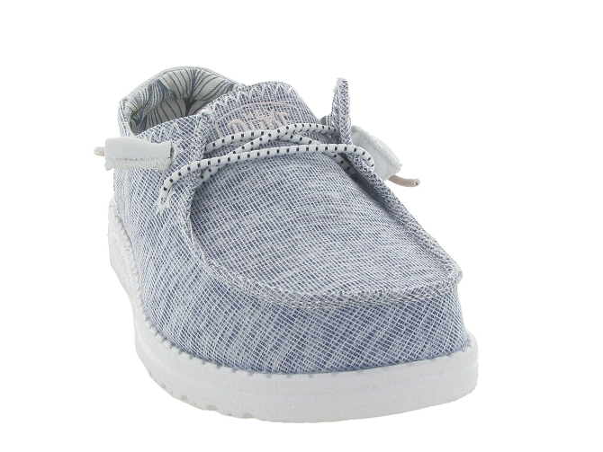 baskets et sneakers - Confort - femme - Toile Jean - Bleu - Hey dude4941301_3