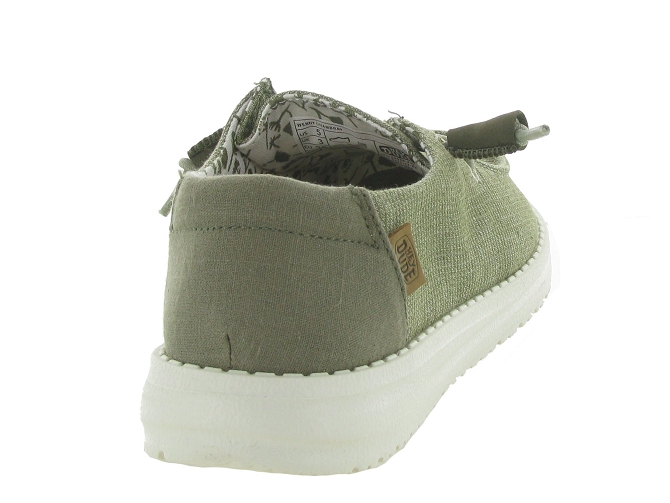 Hey dude baskets et sneakers wendy chambray vert4941602_5