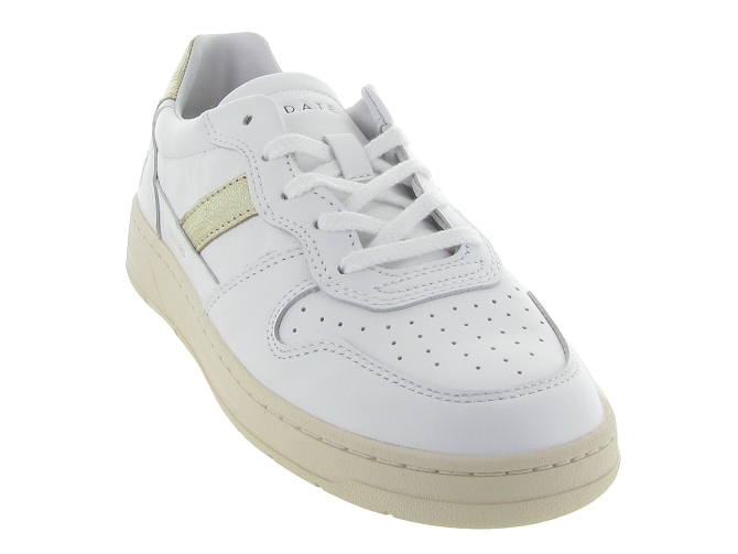 baskets et sneakers - Tendance - femme - Cuir - Blanc - D.a.t.e.4952301_3