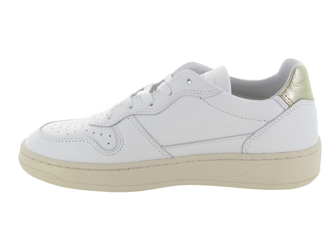 baskets et sneakers - Tendance - femme - Cuir - Blanc - D.a.t.e.4952301_4