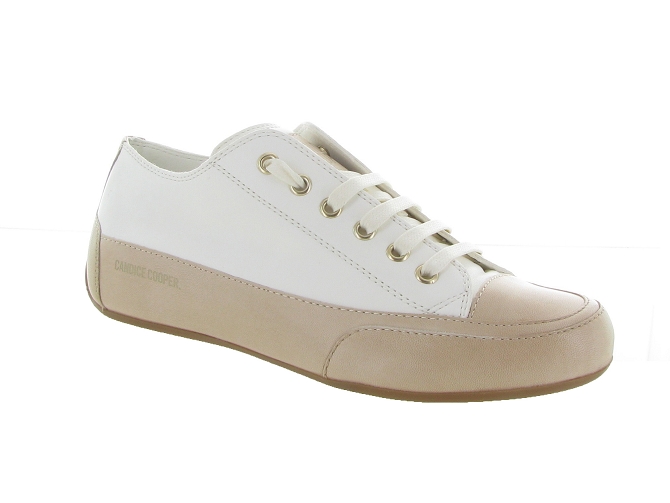 Candice cooper chaussures a lacets rock s pe23 blanc